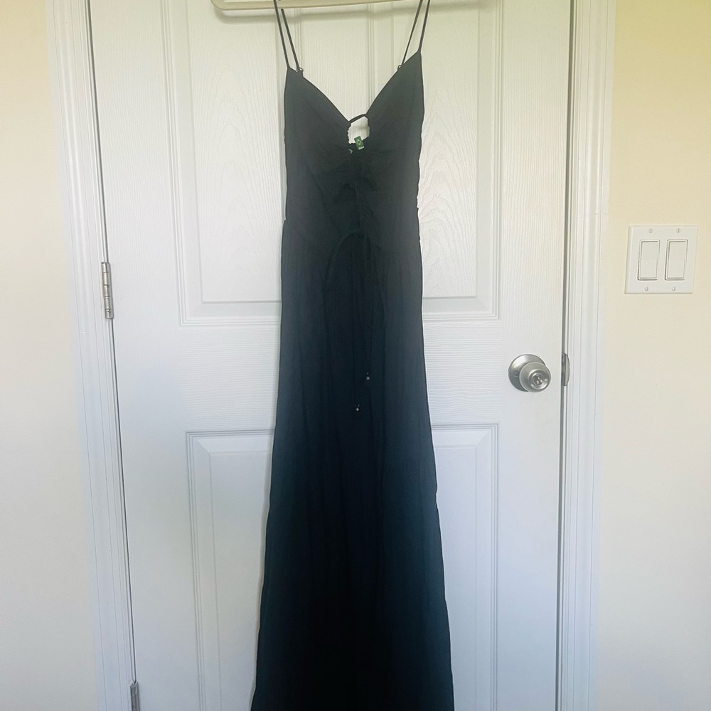 Elegant Black Maxi Dress